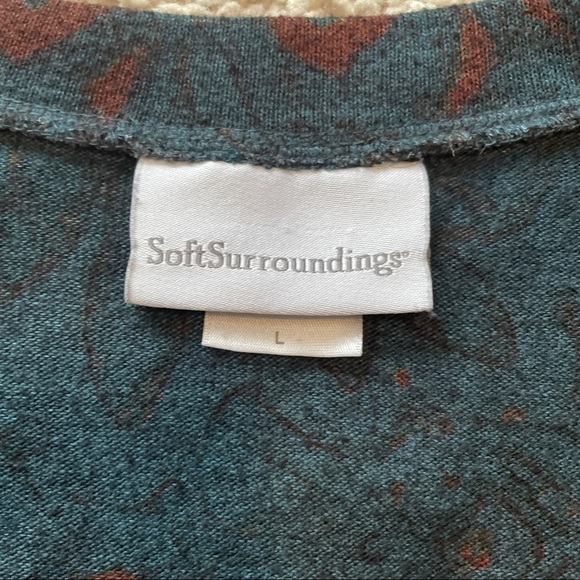 Soft Surroundings Large Renaissance Tunic Top - Picture 7 of 8